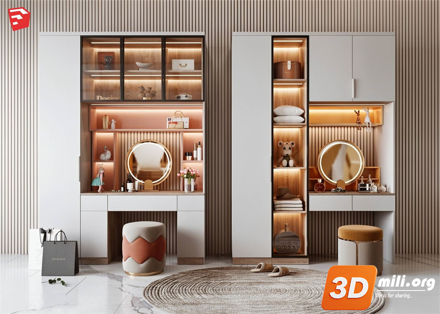 Dressing Table Skp Files 